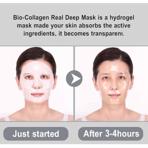 Collagen Mask OvernightBio Collagen Face MaskKorean Face MaskKorean Collagen Face MaskDeep Collagen Anti Wrinkle Lifting MaskDeep HydratingFirmingand MoisturizingPore Minimizing 8pcs