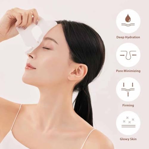 Collagen Mask OvernightBio Collagen Face MaskKorean Face MaskKorean Collagen Face MaskDeep Collagen Anti Wrinkle Lifting MaskDeep HydratingFirmingand MoisturizingPore Minimizing 8pcs