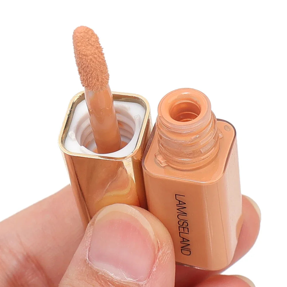 Mini High Coverage Liquid  Corrector anti Dark Circle Freckle Waterproof Foundation Cream for Face Makeup Base Cosmetic