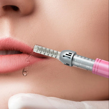 2 In 1 Hyaluronic Injection Pen/Ampoule Lips Filling Continuous Mist Gun Mesotherapy Ampoule For Face,Nose and Lip